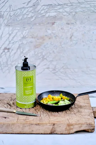 Vista 4 de AOVE para cocinar todos los días, aceite de oliva virgen extra, alto contenido de polifenol, prensado en frío, origen español, 100% picual de alto