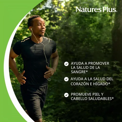 Vista 4 de NaturesPlus Mega B-100 Complex - 60 tabletas de liberación sostenida - Complejo B equilibrado - Soporte energético - Vegetariano, sin gluten - 60