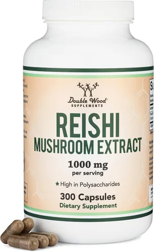 Vista 8 de Cápsulas de hongos Chaga, 120 unidades (1,000 mg de hongos Chaga en polvo por porción) con alto contenido de polisacáridos, beta glucanos