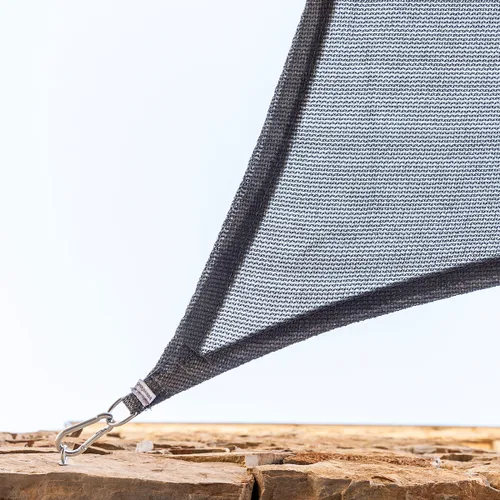 Vista 6 de Toldo Vela de Sombra Rectangular Shazail InnovaGoods 2 x 3 m
