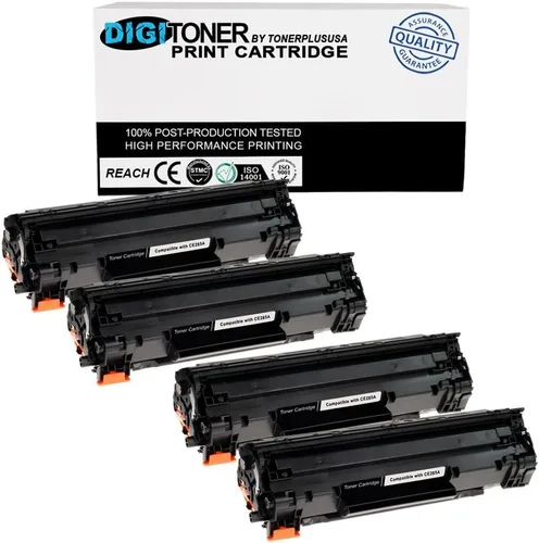 Vista 7 de Cartucho de tóner compatible CE285A CB435A CRG125 de repuesto para HP 85A 35A 36A CB436A 125 para HP P1102w M1212NF M1217nfw P1505 M1522nf P1109w