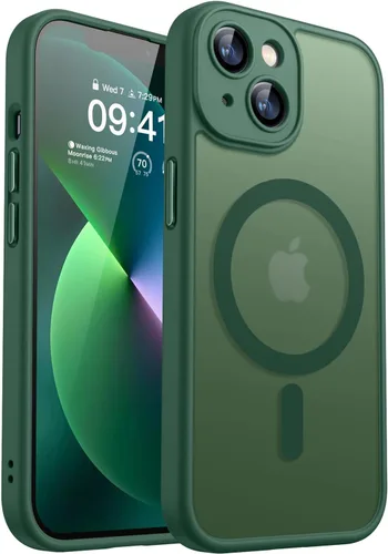 Vista 19 de CANSHN Funda magnética compatible con iPhone Air (6.5 pulgadas), mejorada [protección completa de la cámara] [compatible con Magsafe]