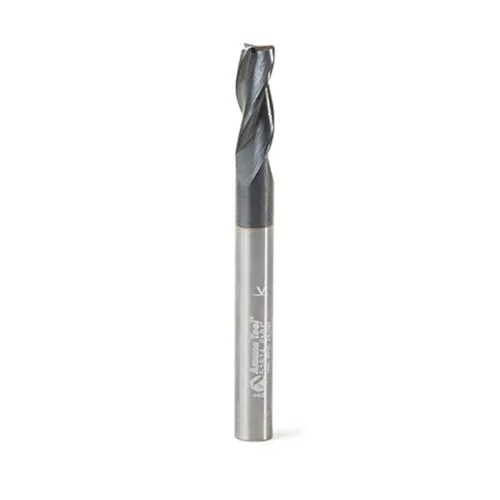 Vista 12 de Amana Tool - 51468 espiral de carburo sólido CNC para acero y acero inoxidable con revestimiento AlTiN