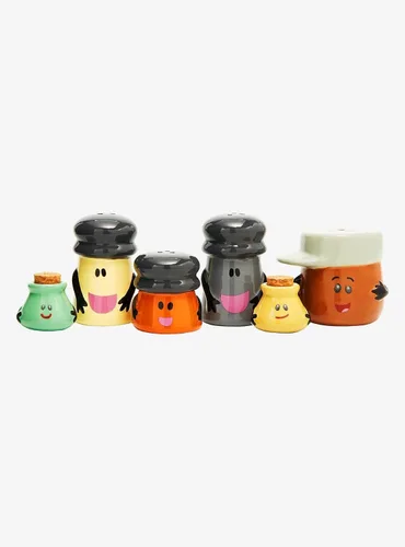 Vista 4 de BoxLunch Blue Clues Mr. Salt, Mrs. Pepper & Paprika Shaker Set - BoxLunch Exclusive MULTI NONE