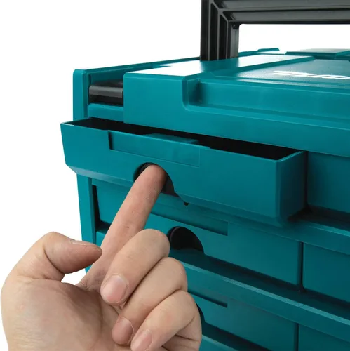 Vista 3 de Makita P-84333 MAKPAC Caja de enclavamiento de 6 cajones, 8-1/2" x 15-1/2" x 11-5/8