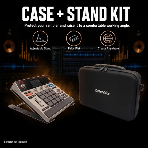 Vista 5 de MPC Sample Case para Akai Professional, carcasa rígida con Negro