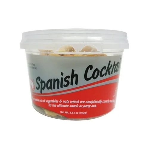 Vista 2 de Mezcla de cóctel española, Mitica, mini tinas de 3.53 oz (paquete de 12)