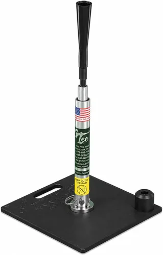 Vista 5 de G Tee Classic Baseball/Softball Batting Tee Adjustable Flexible Rubber Cup & Stainless Steel Aluminum Base Best Tee for All Ages Used by Pros