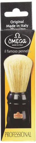 Vista 2 de Omega Pure Bristle 10049 - Brocha de afeitar, color negro