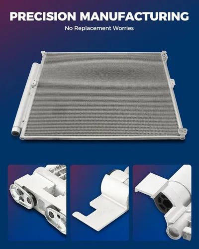 Vista 4 de Condensador de CA A/C Aire Acondicionado - Compatible con Focus 2015-2018, Reemplazar #FO3030257, 7-4914, F1FZ19712A, 1857751, F1F119710CA, 2010808