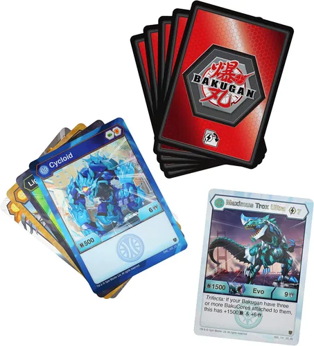 Vista 4 de Bakugan Pro, Armored Elite Booster Pack con 10 tarjetas coleccionables coleccionables, para edades de 6 años en adelante