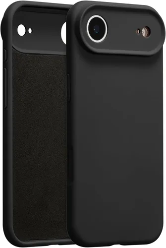 Vista 75 de Funda de silicona para iPhone Air, con [protección completa de la cámara] [forro de microfibra suave antiarañazos], funda de silicona líquida ultra