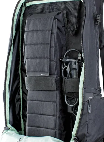 Vista 8 de EVOC Sports Fr Trail E-ride Protector Mochilas, Unisex, 100114100-M/L, Negro, M/L powersports-back-protectors