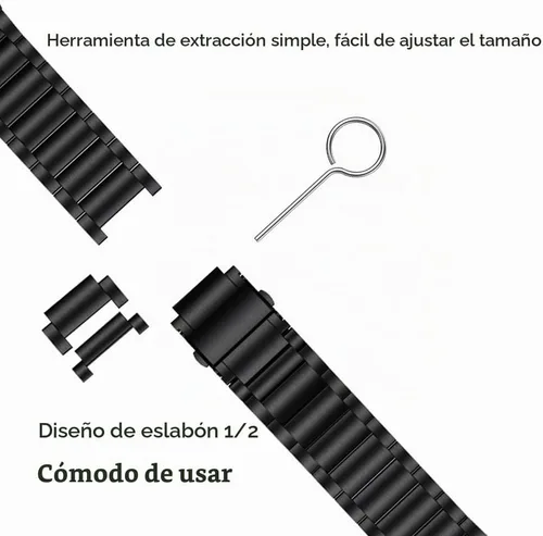 Vista 2 de LDFAS Fenix 8/7S/6S/5S Band, 20mm Titanium Metal Quick Fit Watch Strap Compatible for Garmin Fenix 7S/6S Pro/5S/5S Plus/D2 Delta S/Instinct 2S Bands