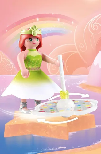 Vista 2 de Playmobil Top Spinning Rainbow con Princesa