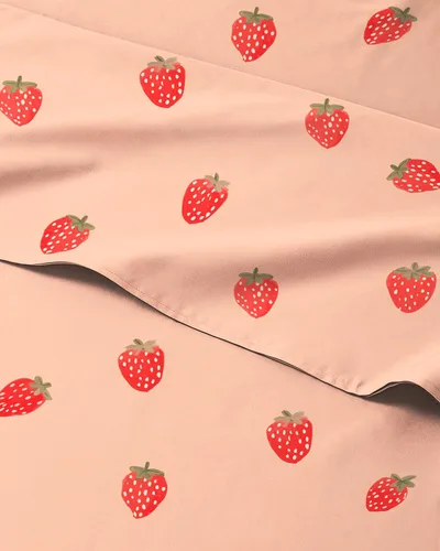 Vista 19 de CGK Linens Sábanas tamaño individual, juego de 3 piezas, de pez, color rosado, temática de animales marinos, ultrasuave, transpirable, lavable a