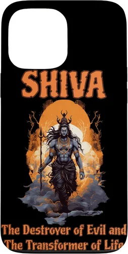 Vista 24 de Lord Shiva Destroyer Transformer Hindu God Spiritual Hippie Case for iPhone 16