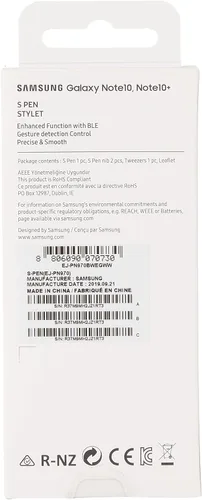 Vista 4 de Samsung Galaxy Note10 S Pen - Lápiz capacitivo oficial habilitado con Bluetooth con control de movimiento para Galaxy Note10, Note 10 + y Note 10 5G