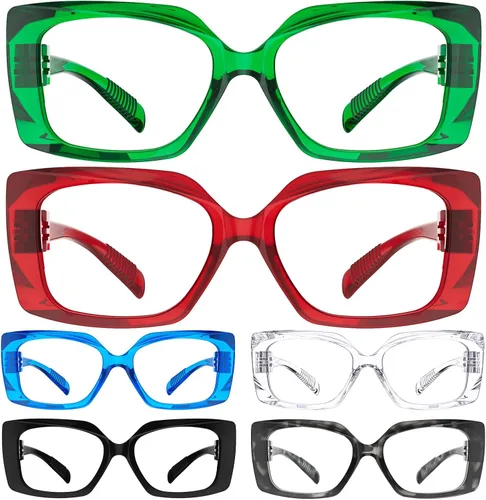 Vista 8 de Eyekepper Paquete de 4 lentes de lectura para mujer - Lectores para mujer