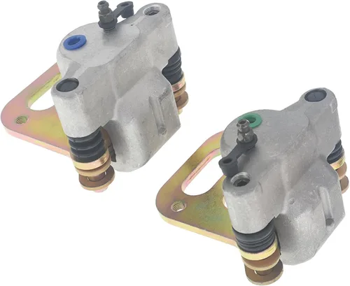 Vista 3 de Pinza de freno delantera izquierda derecha con pastillas de repuesto para Polaris 400L Big Boss 350L 400L 500 Diesel Magnum Sportsman Trail Boss