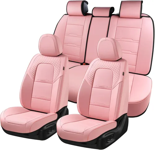 Vista 28 de Coverado - Fundas impermeables para asientos de coche, fundas delanteras para asientos de coche, 2 en 1, fundas protectoras para asientos de coche