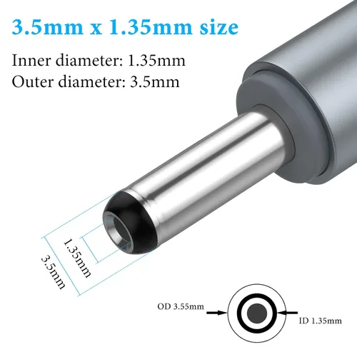 Vista 2 de Cable cargador de 6.6 pies para limpiador facial FOREO Luna, USB a CC 0.1