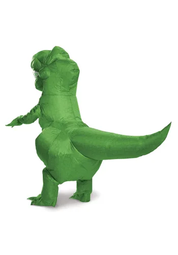 Vista 2 de Disfraz Inflable de Rex de Toy Story para Niños Multicolor