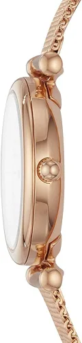 Vista 3 de Fossil Carlie Mini Reloj casual de cuarzo de acero inoxidable para mujer