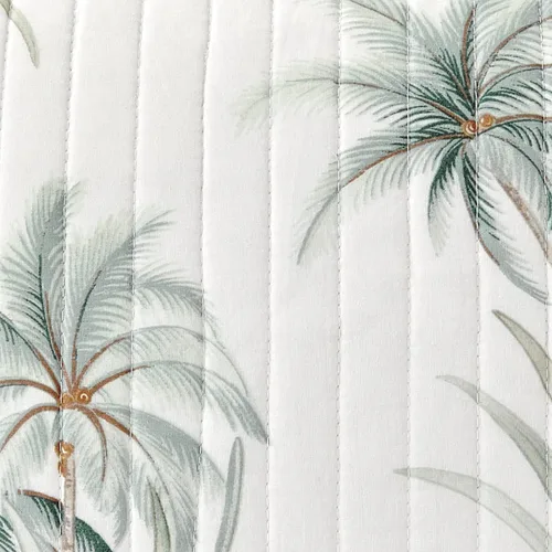 Vista 10 de Tommy Bahama - Funda estándar, ropa de cama de algodón con cierre de sobre, prelavada para mayor suavidad (Serenity Palm Blue, 21 x 27 pulgadas)