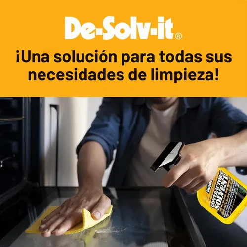Vista 4 de Orange-Sol De-Solv-it® Pro Contractors Solvent™, aerosol removedor de adhesivo versátil, 12 onzas, paquete de 1