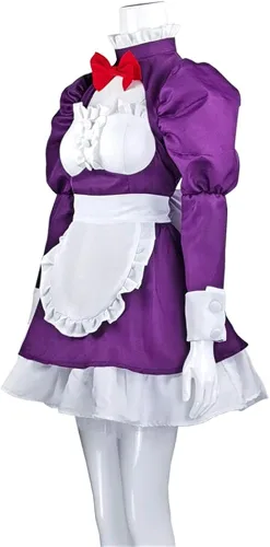Vista 3 de Disfraz de cosplay de personajes de invasión de tiro alto con peluca de anime