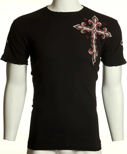 Vista 5 de Archaic by Affliction - Camiseta para hombre, color negro