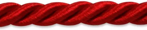 Vista 3 de Trims by the Yard 20 yardas de Charlotte - Borde de cable trenzado de 3/16 pulgadas, 20 yardas/3/16, rosa