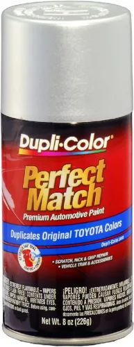 Vista 212 de Dupli-Color EBCC04177 Perfect Match Pintura en Aerosol Automotriz – Chrysler Bright Platinum Metallic, PS4/MS4 – Lata de Aerosol de 8 oz