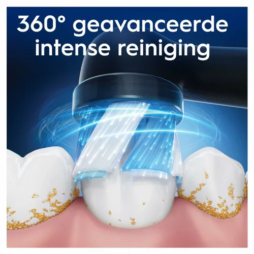 Vista 4 de Cabezal de Recambio Oral-B iO Ultimate Clean Negro