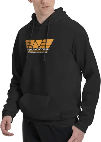 Vista 3 de GHBC Weyland Yutani Corp - Sudadera con capucha para hombre con bolsillo