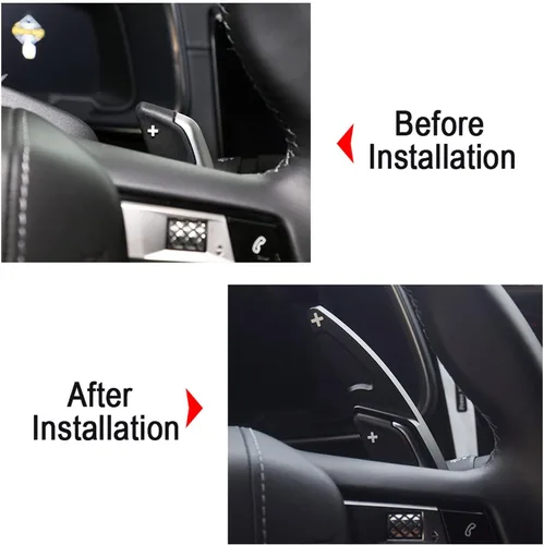 Vista 3 de Tempe - Paletas de extensión para volante de automóvil, para Citroen Déesse DS DS3 DS4 DS4S DS5 5LS DS6 DS7 DS9 E-Tense Crossback