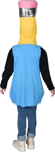 Vista 4 de Rasta Imposta Sacapuntas para niños, suministros de oficina, sacapuntas, disfraces de fiesta de cosplay, talla 7-10 para niños
