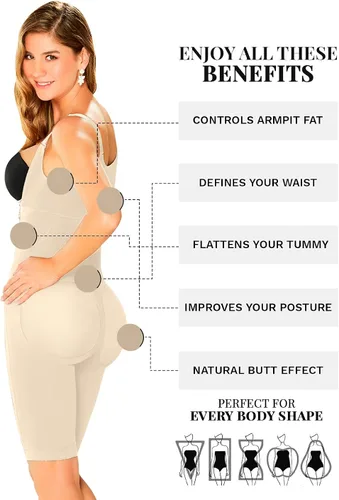 Vista 6 de DIANE & GEORDI 2393 Post Surgery Compression Garment Fajas Colombianas Reductora
