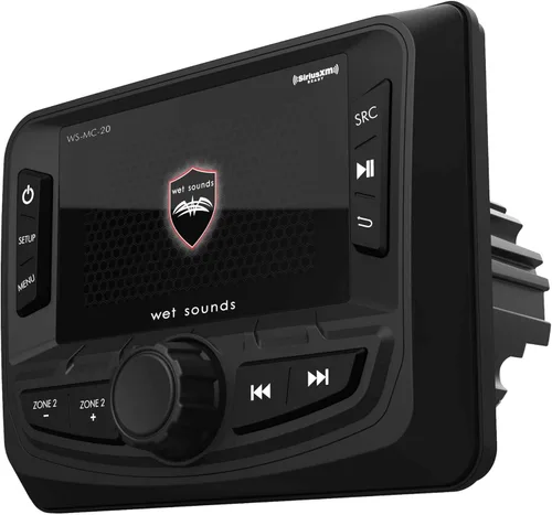 Vista 7 de Wet Sounds WS-MC-2 - Radio marina con 2 pares de sonidos húmedos, repuesto OEM 65ic-S Serie XS-Cono plateado de 6.5 pulgadas, par de altavoces