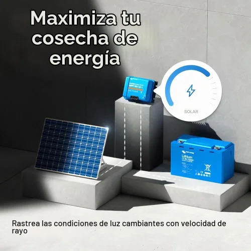 Vista 5 de Victron Energy SmartSolar MPPT 150V 35 A 12/24/36/48-Volt Controlador de carga solar (Bluetooth)