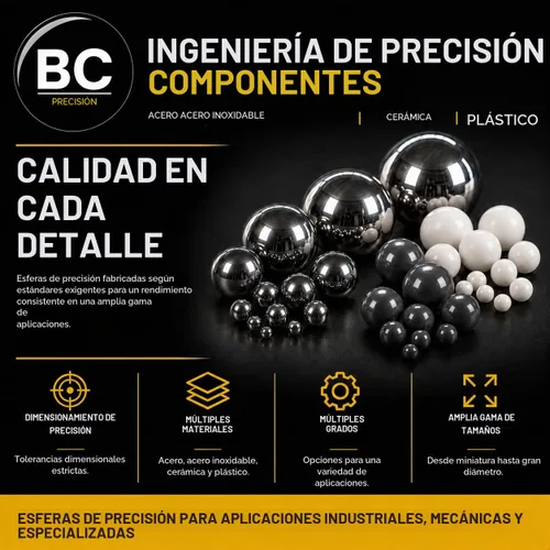Vista 6 de BC Precision - Bolas de repuesto de 1/2 pulgada para juego laberinto