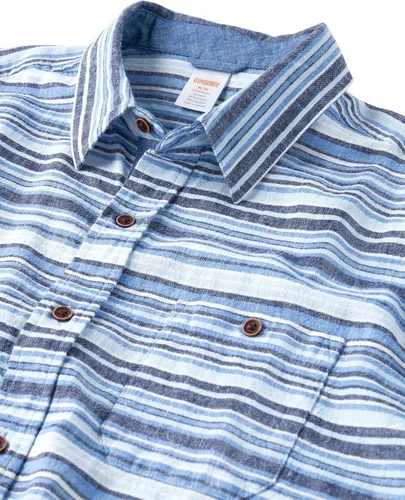 Vista 2 de Gymboree Mens Short Sleeve Up Button Down Shirt