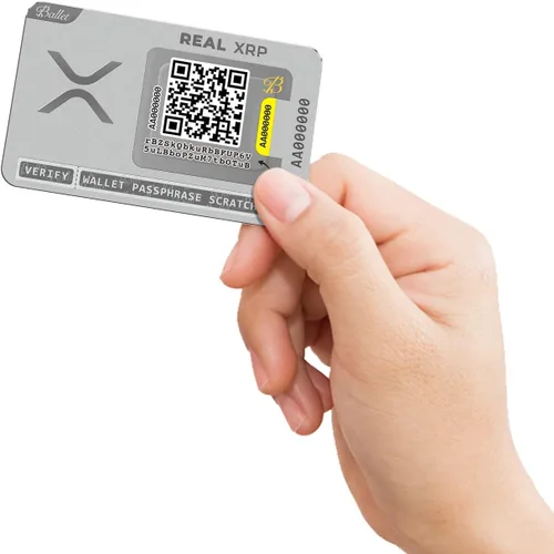 Vista 4 de Ballet Real XRP - La tarjeta de almacenamiento en frío criptográfica más fácil (1)
