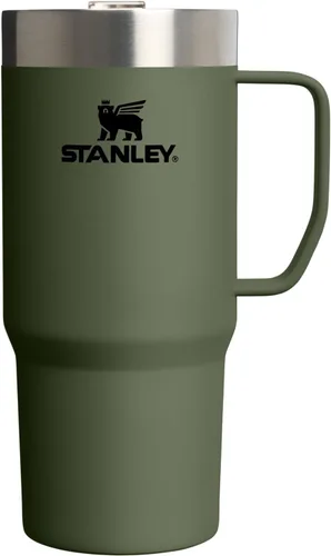 Vista 11 de STANLEY La Taza Suburbana Cotidiana 473 ml Beber a Través de la Tapa Taza para Café, Té y Bebidas Taza de Café de Acero Inoxidable Aislada