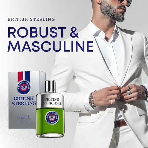 Vista 3 de British Sterling Aftershave para hombre de DANA 3.8 onzas