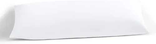 Vista 10 de Funda de almohada corporal de 20 x 48 pulgadas, 100% algodón egipcio suave, 1 funda de almohada corporal de 500 hilos con cierre de cremallera, Negro