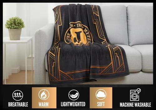 Vista 7 de InnoBeta Regalos para hombres, regalos iniciales para hombre, ideas de regalo de cumpleaños, manta para hombre, manta de franela de 10.58 oz/m²