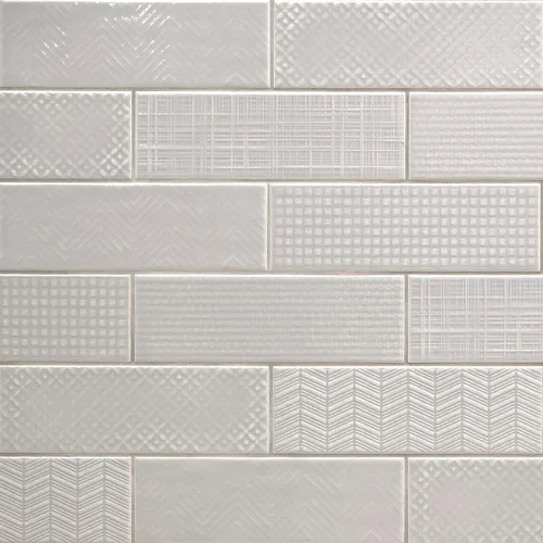 Vista 9 de MSI Urbano Crema 3D Mix - Azulejos de metro de cerámica brillante de 4 x 12 pulgadas para baño, cocina y pared decorativa