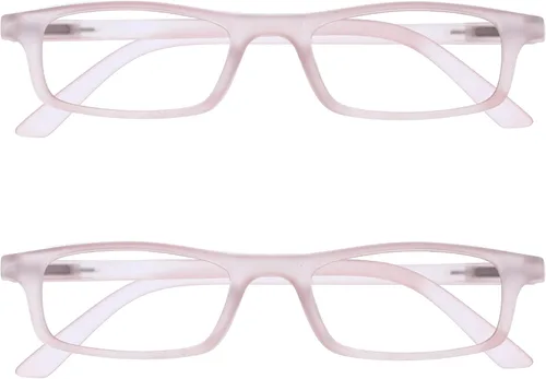 Vista 16 de OPULIZE TED - Lentes de lectura para mujeres y hombres, marco mate rectangular ligero y estrecho con bisagras de resorte, color negro +1.50